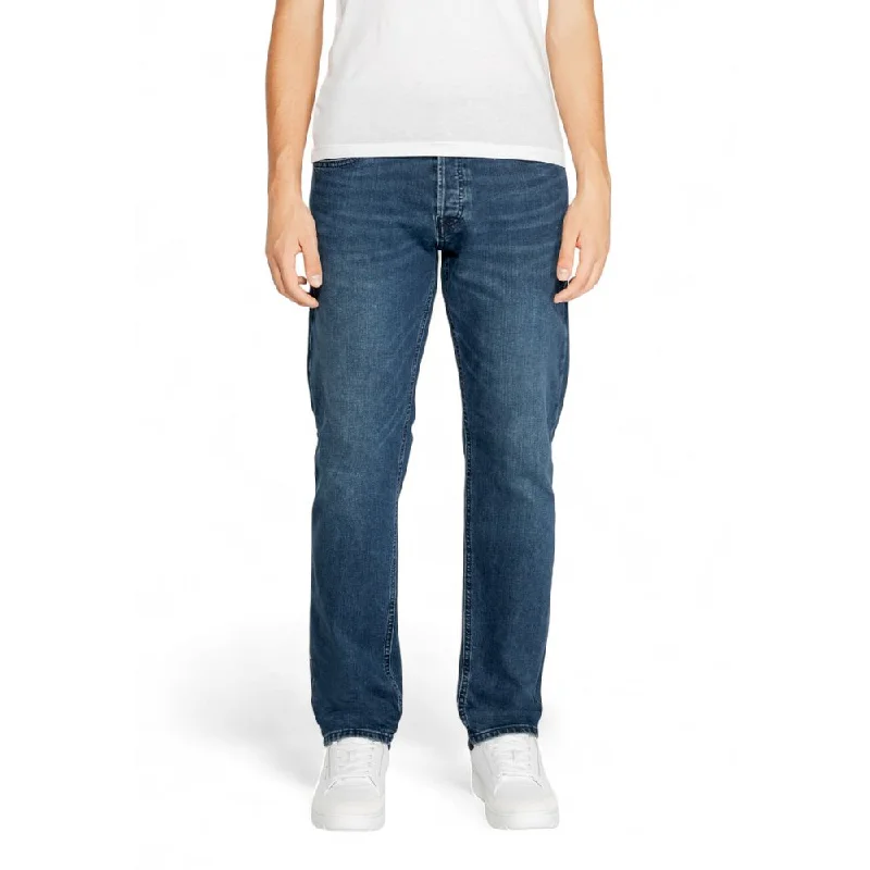 Wide-leg denim Jack Jones  Cotton Jeans & Men's Pant