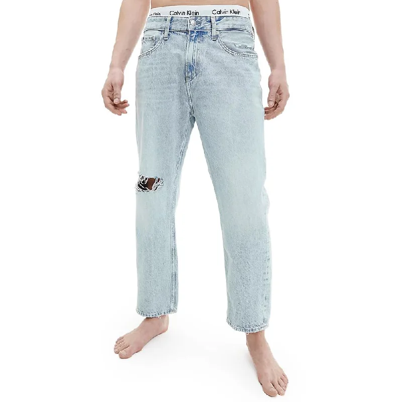 Classic Calvin Klein Jeans blue Cotton Jeans & Men's Pant