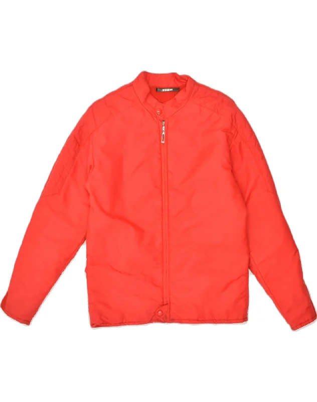 Outdoor-adventure MCGREGOR Mens Bomber Jacket IT 46 Small Red