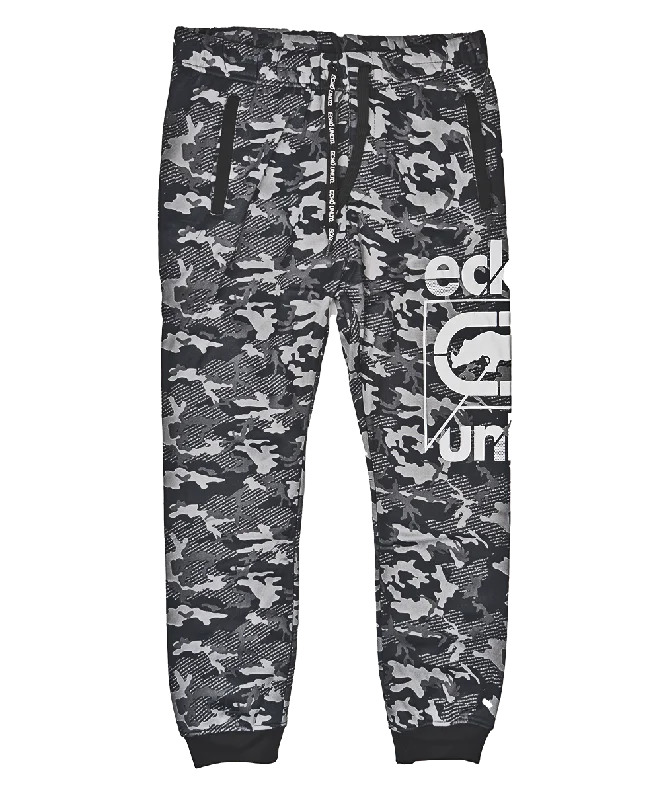 Cargo pants ECKO UNLTD FLEECE JOGGER PANTS BLACK - EO30G387B