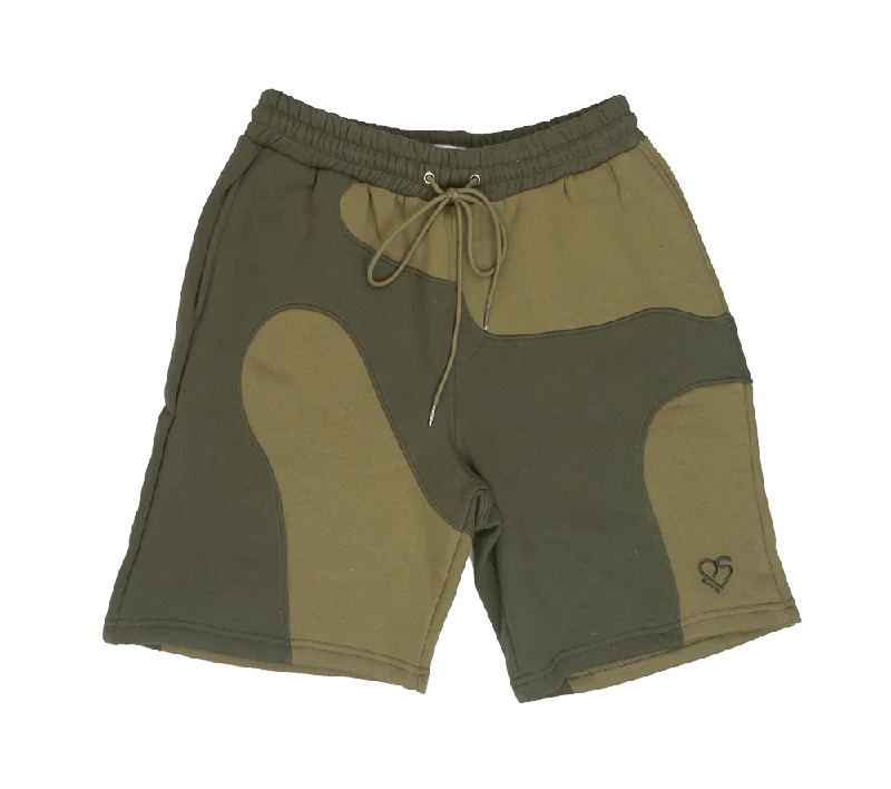 Slim fit jeans EPTM MARBLE SWEATSHORTS OLIVE - B022522