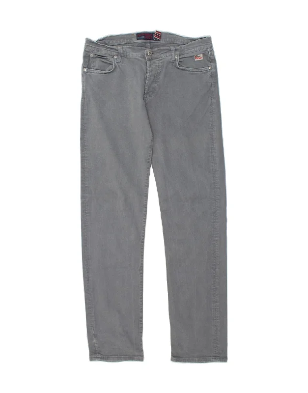 Slim-fit ROY ROGERS Mens Slim Jeans W36 L34  Grey Cotton