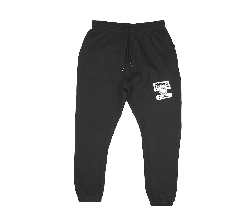 Cargo pants CROOKS & CASTLES LOGO SWEATPANT JOGGERS BLACK - 2150636