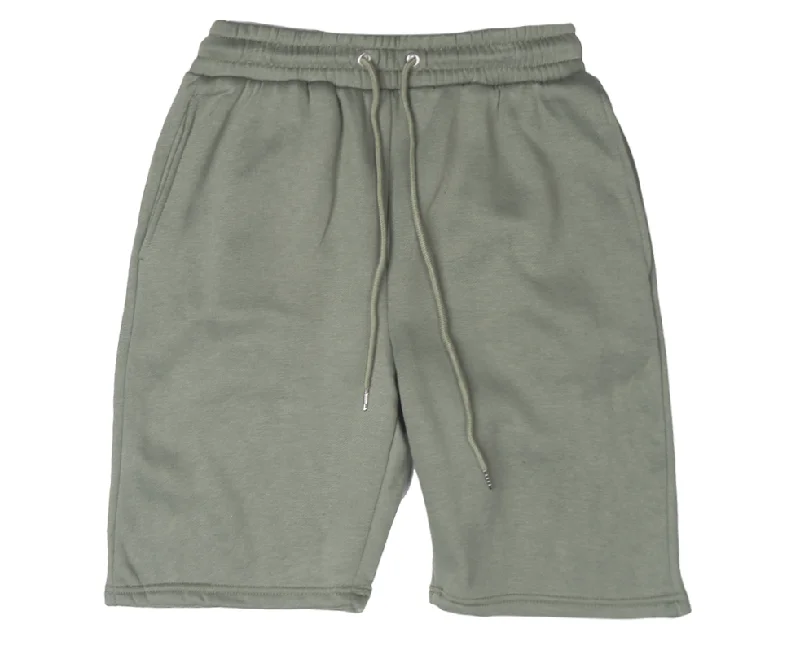 Straight-fit pants RUDOLPH SPORTSWEAR SWEAT SHORTS GREEN - MS1006