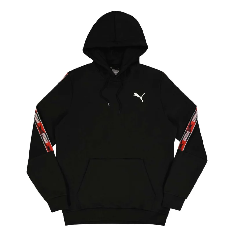 Relaxed-wear Puma - Men's Scatter Taping Hoodie (671421 01)