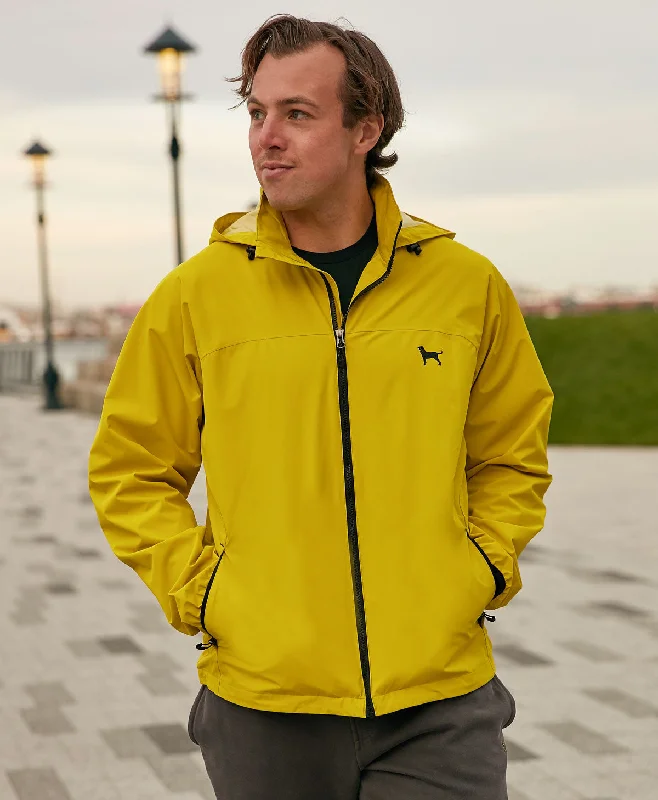 Luxury-fabric Charlie McAvoy Packable Rain Jacket