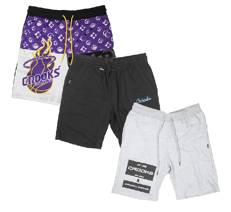 High-rise trousers CROOKS & CASTLES ASSORTED SWEATSHORTS - CCSWS05