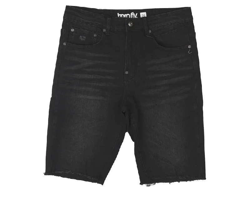 Jogger pants BORN FLY DENIM SHORTS BLACK - 2306D4718