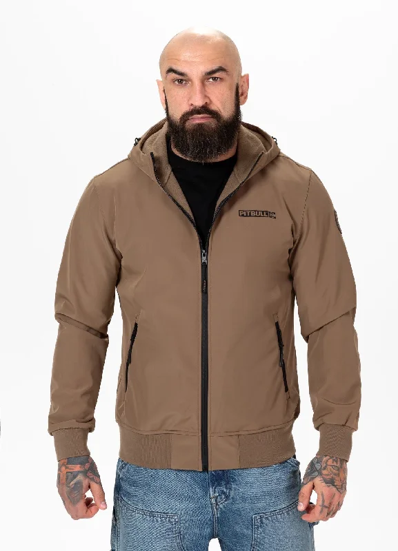 Chic-casual Men's hooded Softshell jacket Midway II