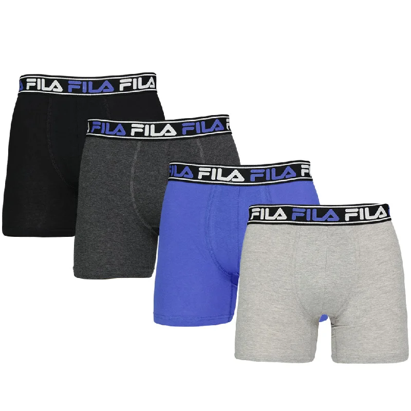 Transitional FILA - Men's 4 Pack Boxer Brief (FM412BXCS15 001)