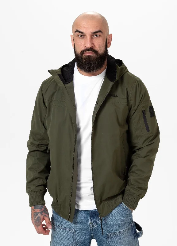 Luxe-casual Men's transitional hooded jacket Longwood