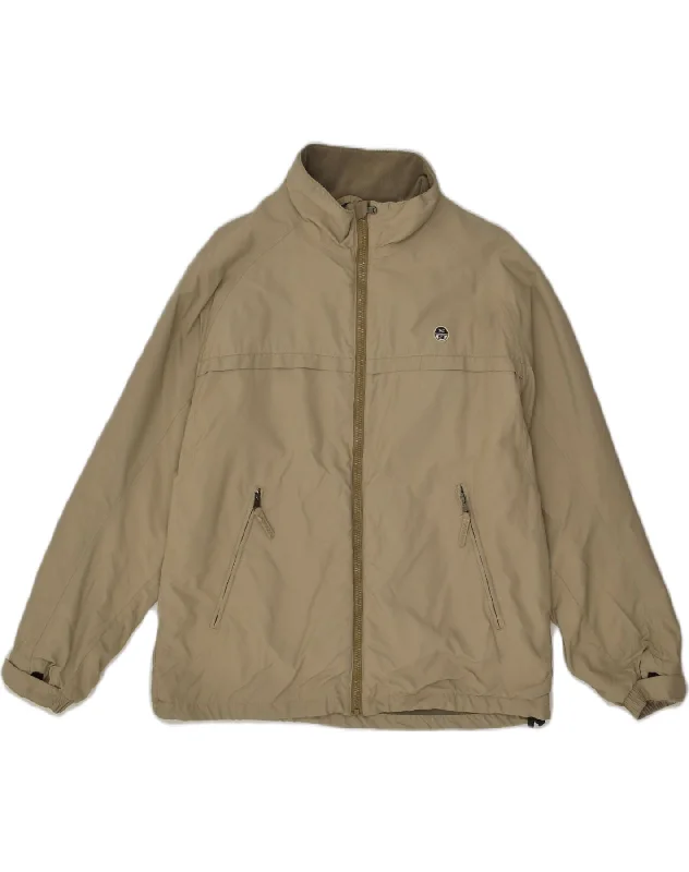 Chic-casual NORTH SAILS Mens Windbreaker Jacket UK 38 Medium Khaki Nylon