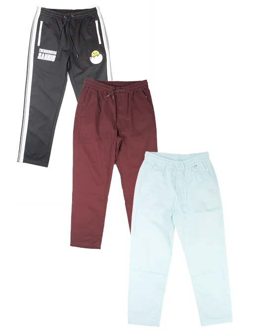 Button-up pants THE HUNDREDS ASSORTED TRACK PANTS - 100TRKPNT09