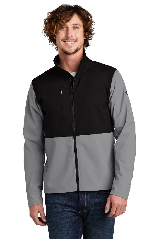 Luxe-casual The North Face Mens Castle Rock Wind & Water Resistant Full Zip Jacket - Mid Grey