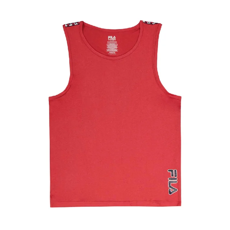 Military-inspired FILA - Men's Sleep Tank Top (FM7722B 600)