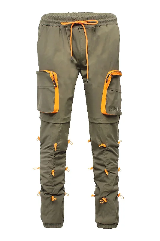 Graphic pants Nylon Bungee Utility Joggers