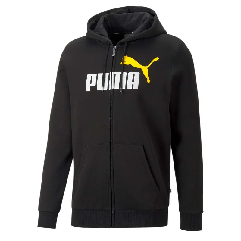 Layered Puma - Men's Essential Two Tone Full Zip Hoodie (586760 54)