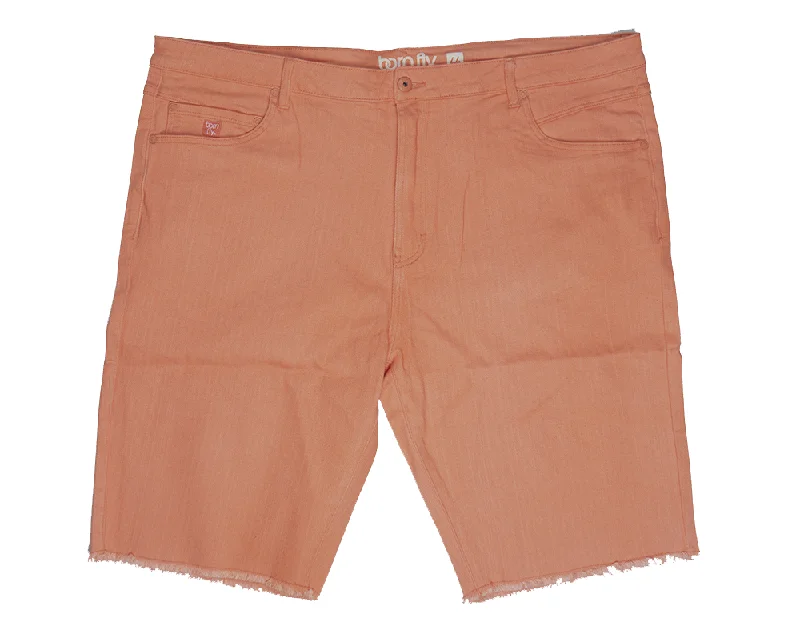 Denim pants BORN FLY DENIM SHORTS CORAL - 2305D4734