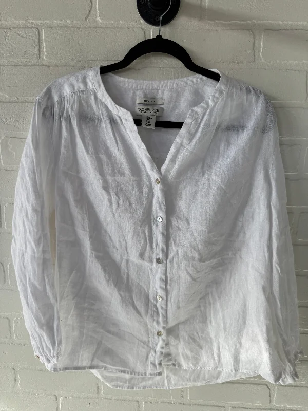 Cozy long sleeve Top 3/4 Sleeve By Rachel Zoe In White, Size: M