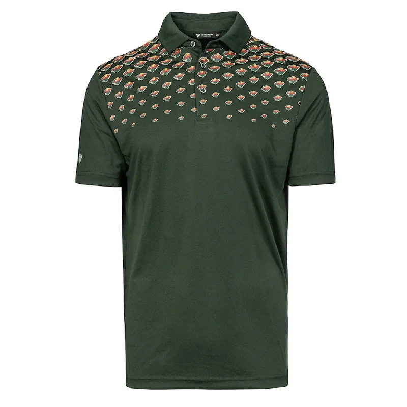 Comfy-wear Levelwear - Men's Minnesota Wild PGA Original Polo (PM62L 014 MIN)