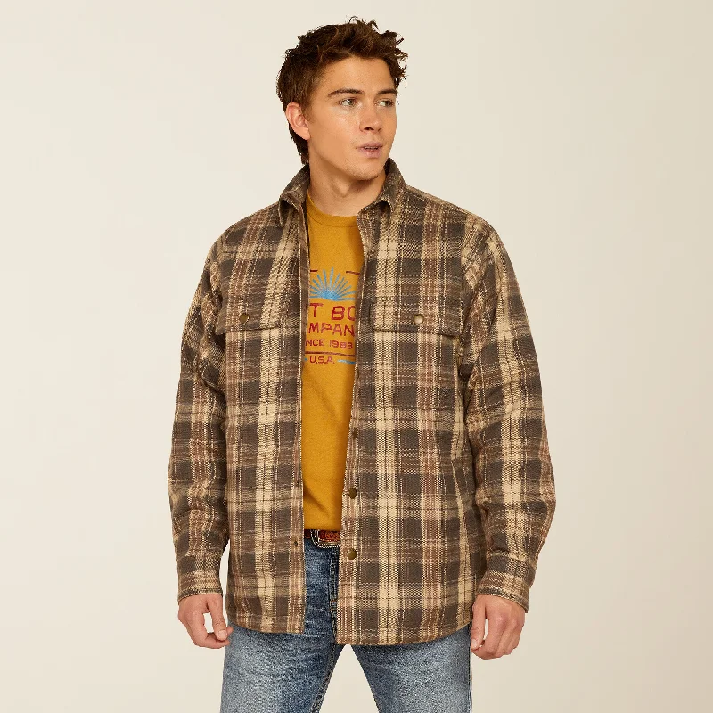 Customized-fit Men's Ariat Herbet Retro Shirt Jacket #10052445