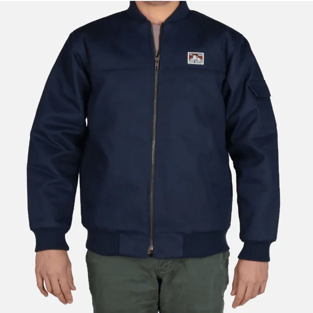 Relaxed-wear Closeout: Bomber Jacket, Navy