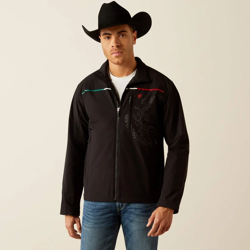 Urban-cool Men's Ariat Pioneer StretchShell Mexico Jacket #10054234