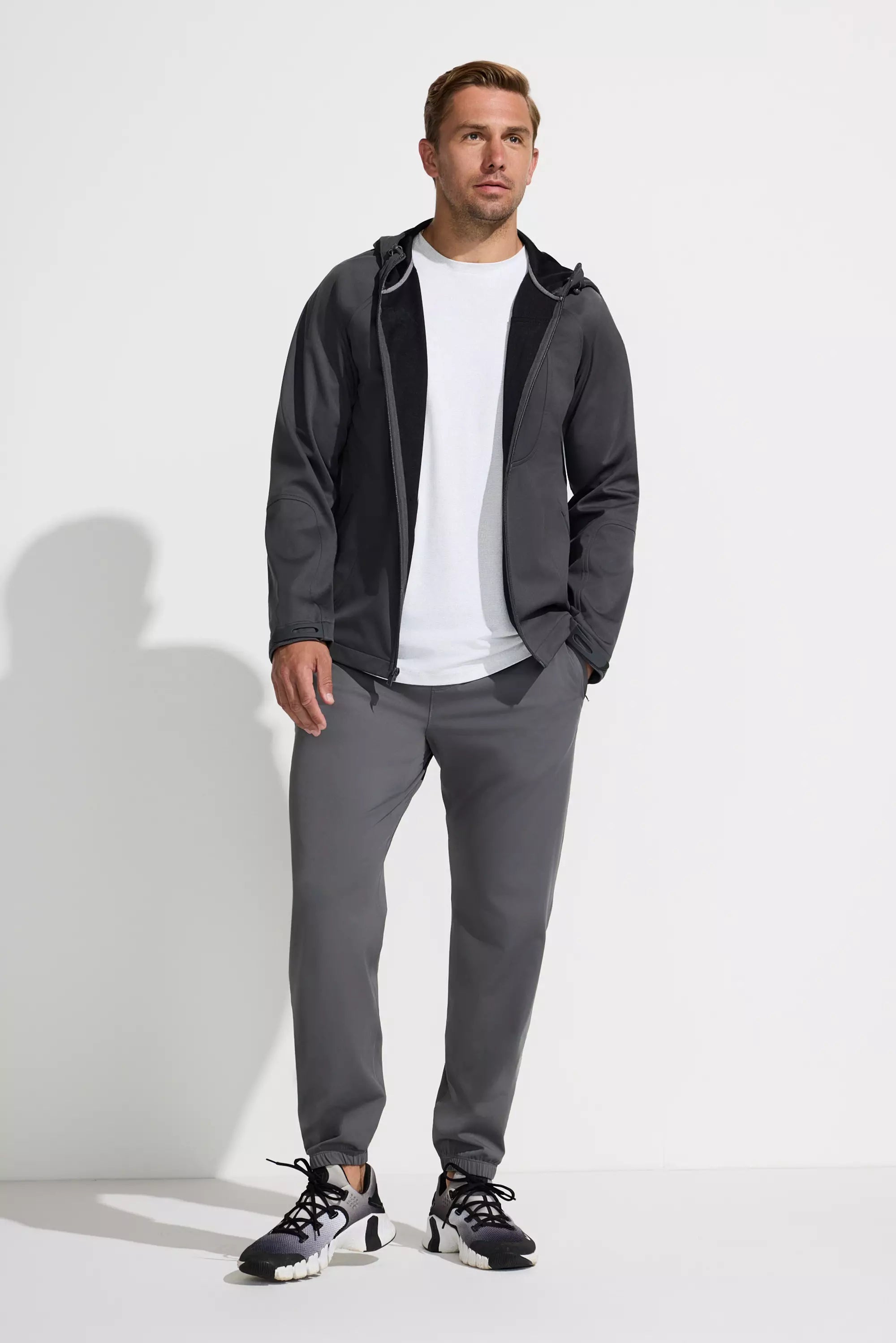 Comfy-wear Men’s Axiom Full Zip Hooded Jacket