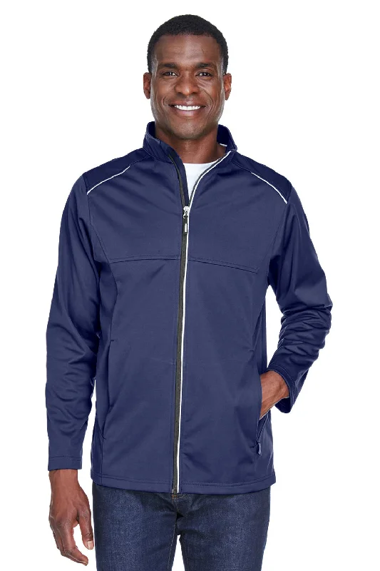 Transitional Core 365 Mens Techno Lite Water Resistant Full Zip Jacket - Classic Navy Blue