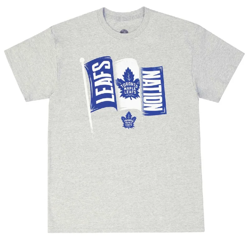 Performance-wear NHL - Men's Maple Leafs Flag T-Shirt (NHXX26LMSC1A1PB 06GRH)