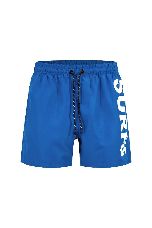 Straight leg Men's Nylon Surf and Beach Swim Shorts