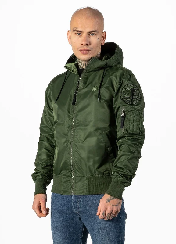 Eco-conscious Men's transitional hooded jacket Starwood II