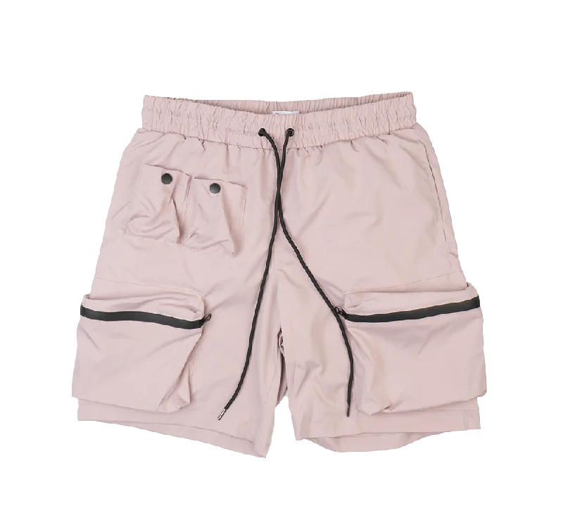 Tailored pants EPTM CARGO LOUNGE SHORTS PINK - COMBAT