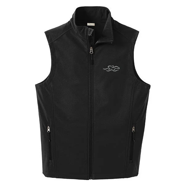 Retro-cool Versatile Soft Shell Vest - Black