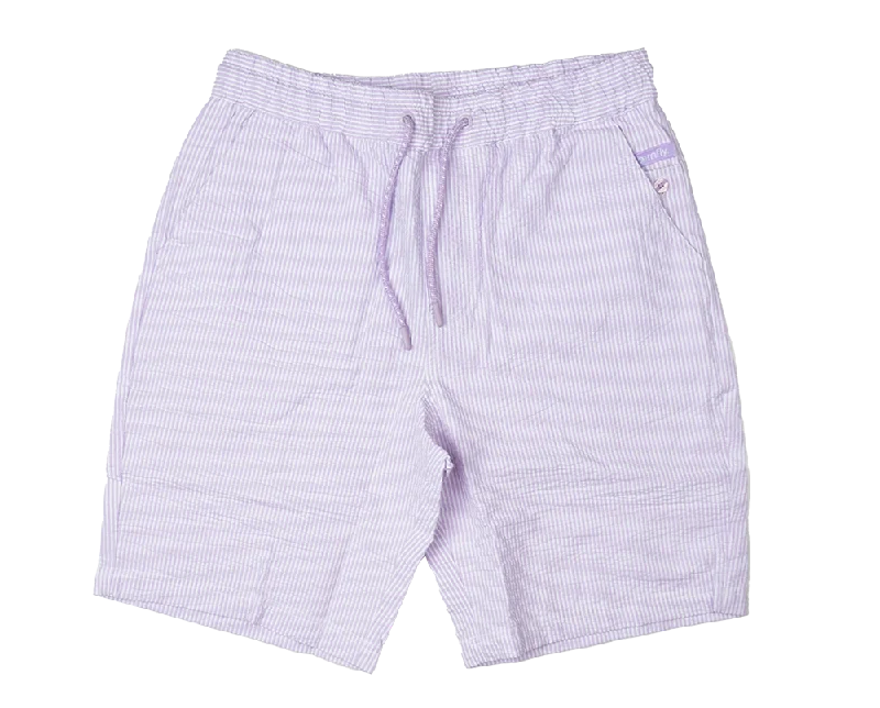 Wide-leg trousers BORN FLY TWILL SHORTS ORCHID - 2306B4700