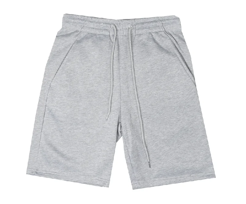 Button-front pants RUDOLPH SPORTSWEAR SWEAT SHORTS H. GREY - MS1005