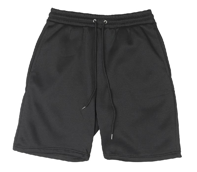 Button-up pants RUDOLPH SPORTSWEAR SWEAT SHORTS BLACK - MS1006