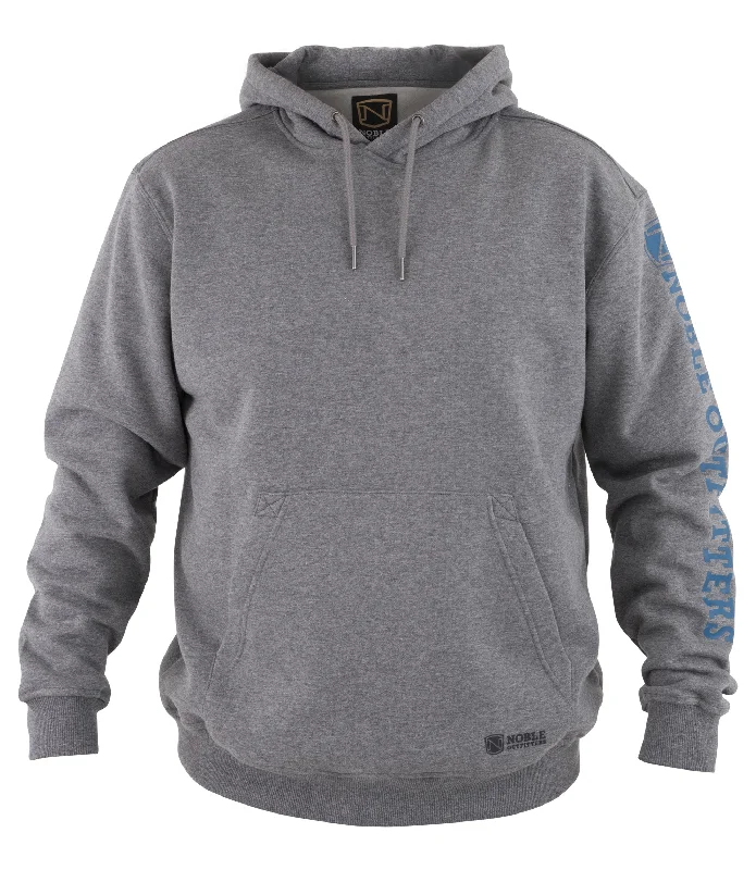 Heavy-duty Men's Flex Logo Pullover Hoodie