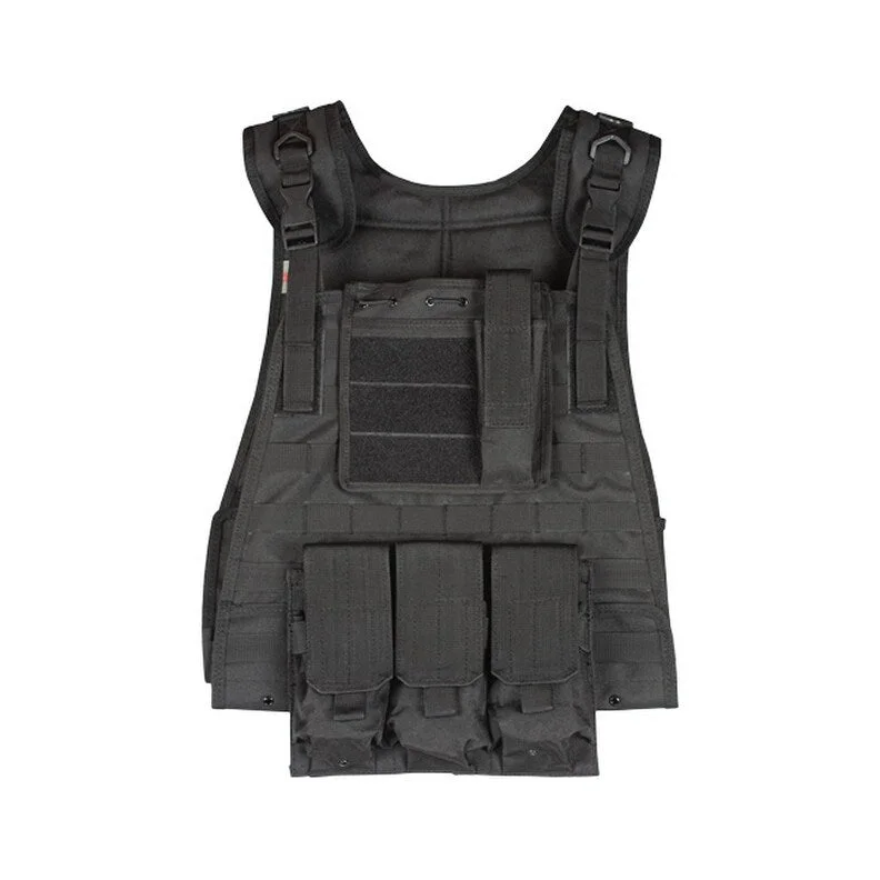 Comfy-wear Fox Outdoor Tactical Vest Mens Modular Plate Carrier Adjustable 65-28