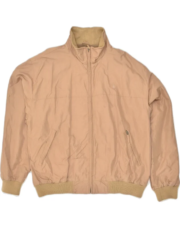 Sportwear-inspired  MARINA YACHTING Mens Bomber Windbreaker Jacket IT 52 XL Brown Polyester