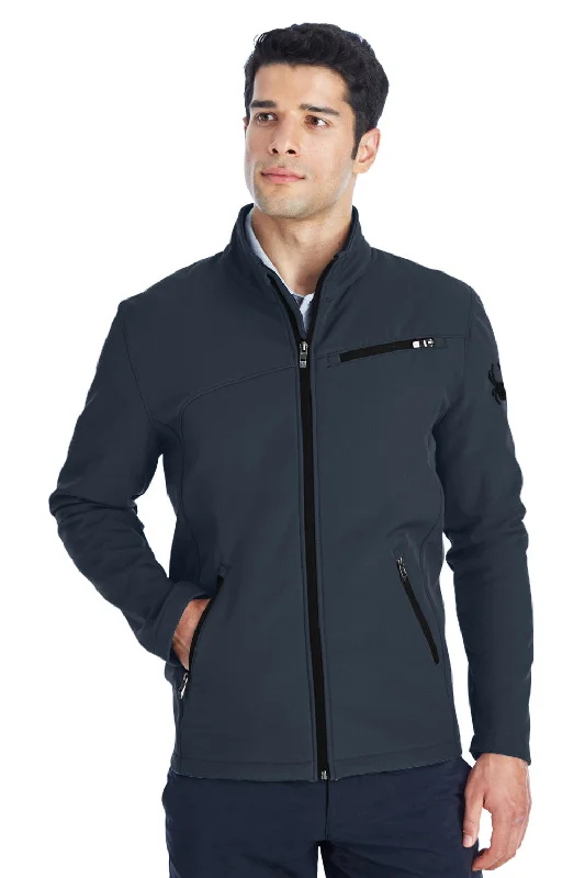 Recycled-materials Spyder Mens Transport Full Zip Jacket - Frontier Blue