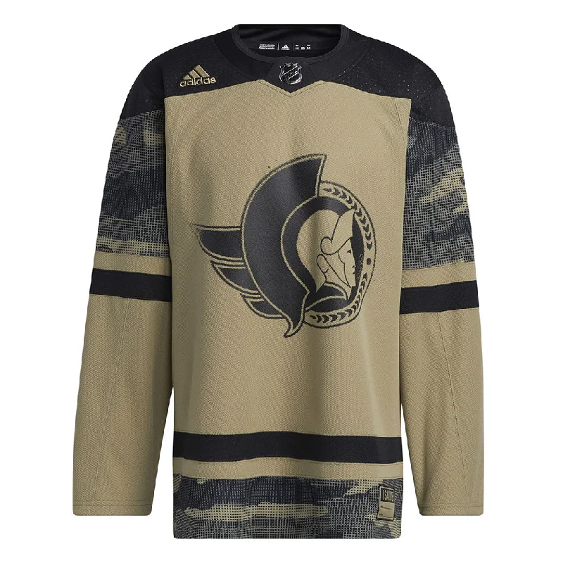 Comfy-wear adidas - Men's Ottawa Senators Authentic Camo Jersey (HB1762)