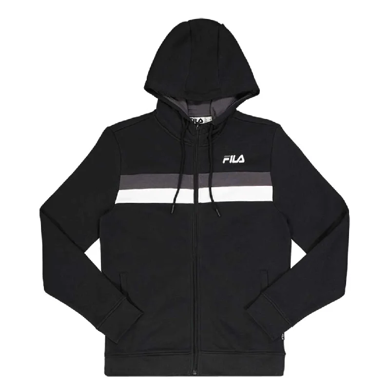 Trendy FILA - Men's Huck Full Zip Hoodie (SM13B641 001)