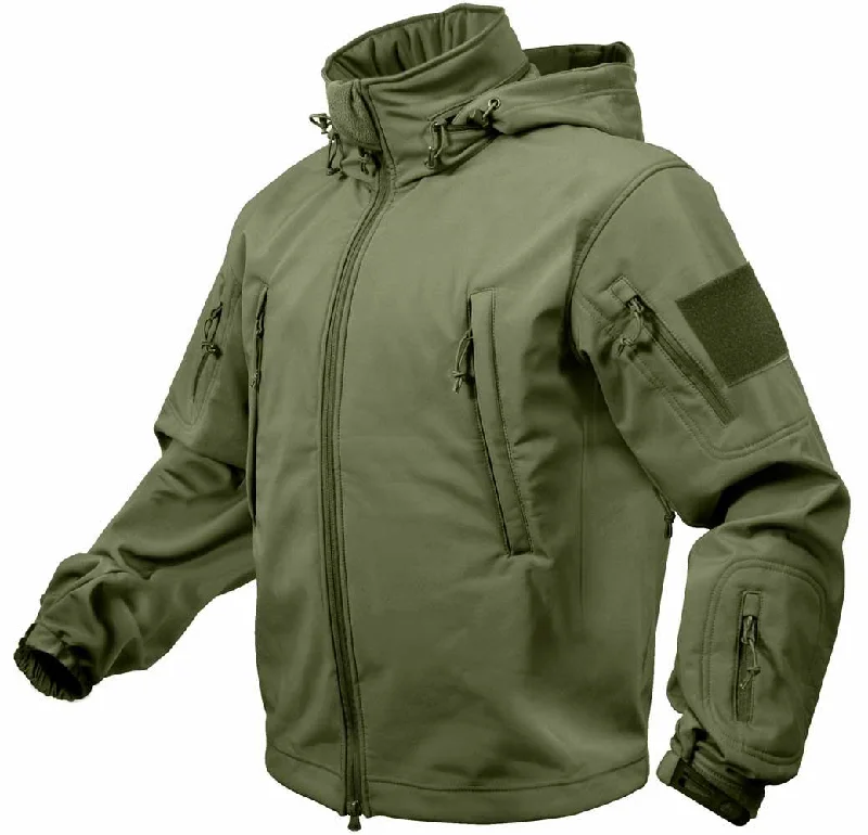 Lightweight-fit Rothco Mens Tactical Special Ops Soft Shell Jacket