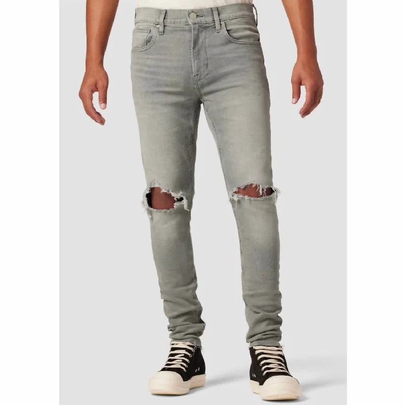 Wide-leg pants Zack Skinny Jeans In Dark Concrete