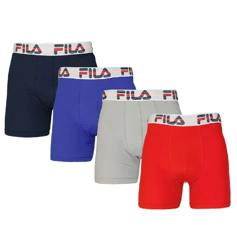 Functional-wear FILA - Men's 4 Pack Boxer Brief (FM412BXPB9 600)