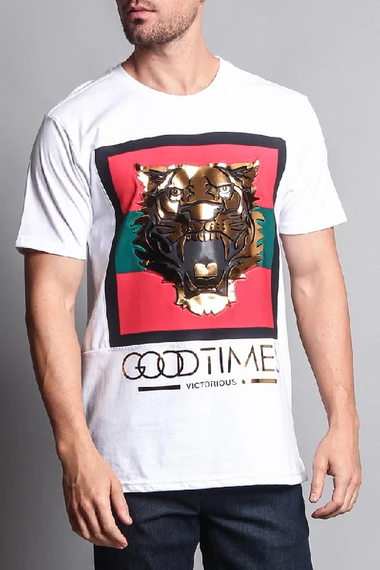 Custom Good Times Tiger T-Shirt