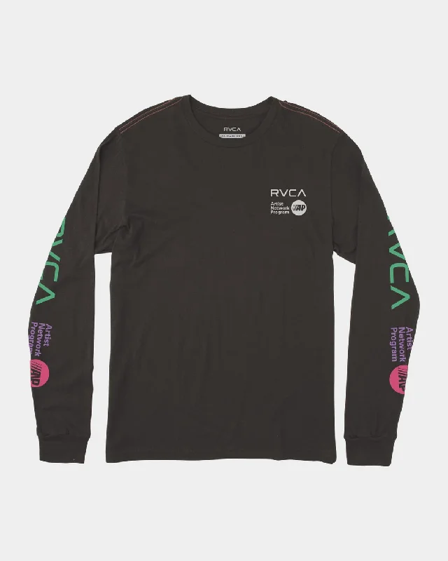 Business ANP Long Sleeve Tee - Pirate Black