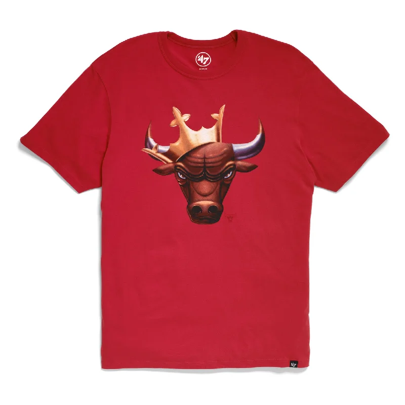 Tailored Chicago Bulls Crown '47 Men's Franklin T-Shirt