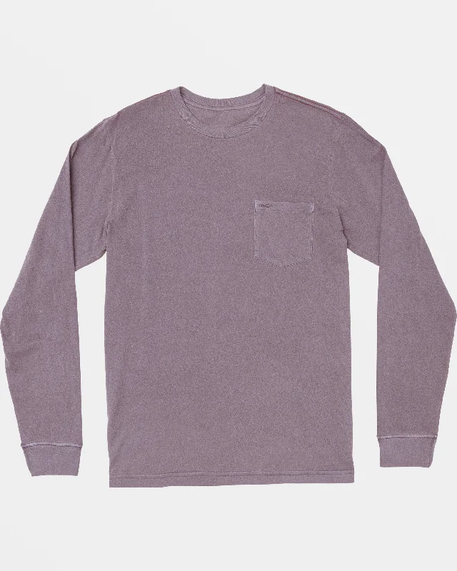 Luxe PTC Pigment Long Sleeve Tee - Gray Ridge